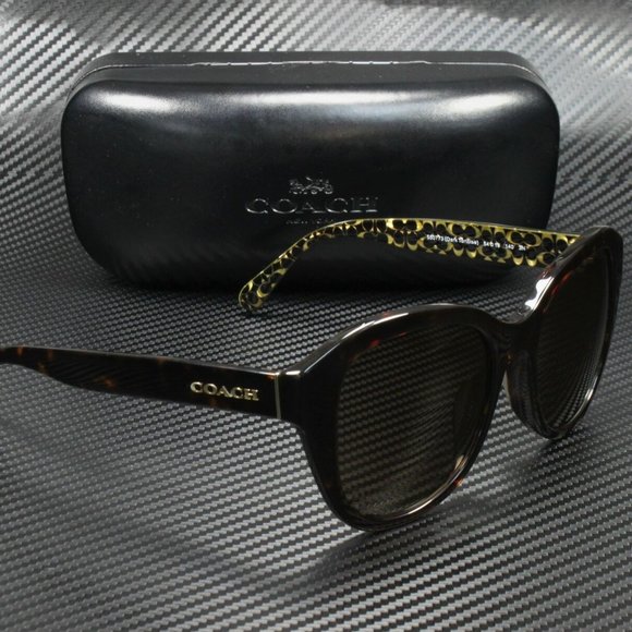COACH Black 54mm Sunglasses